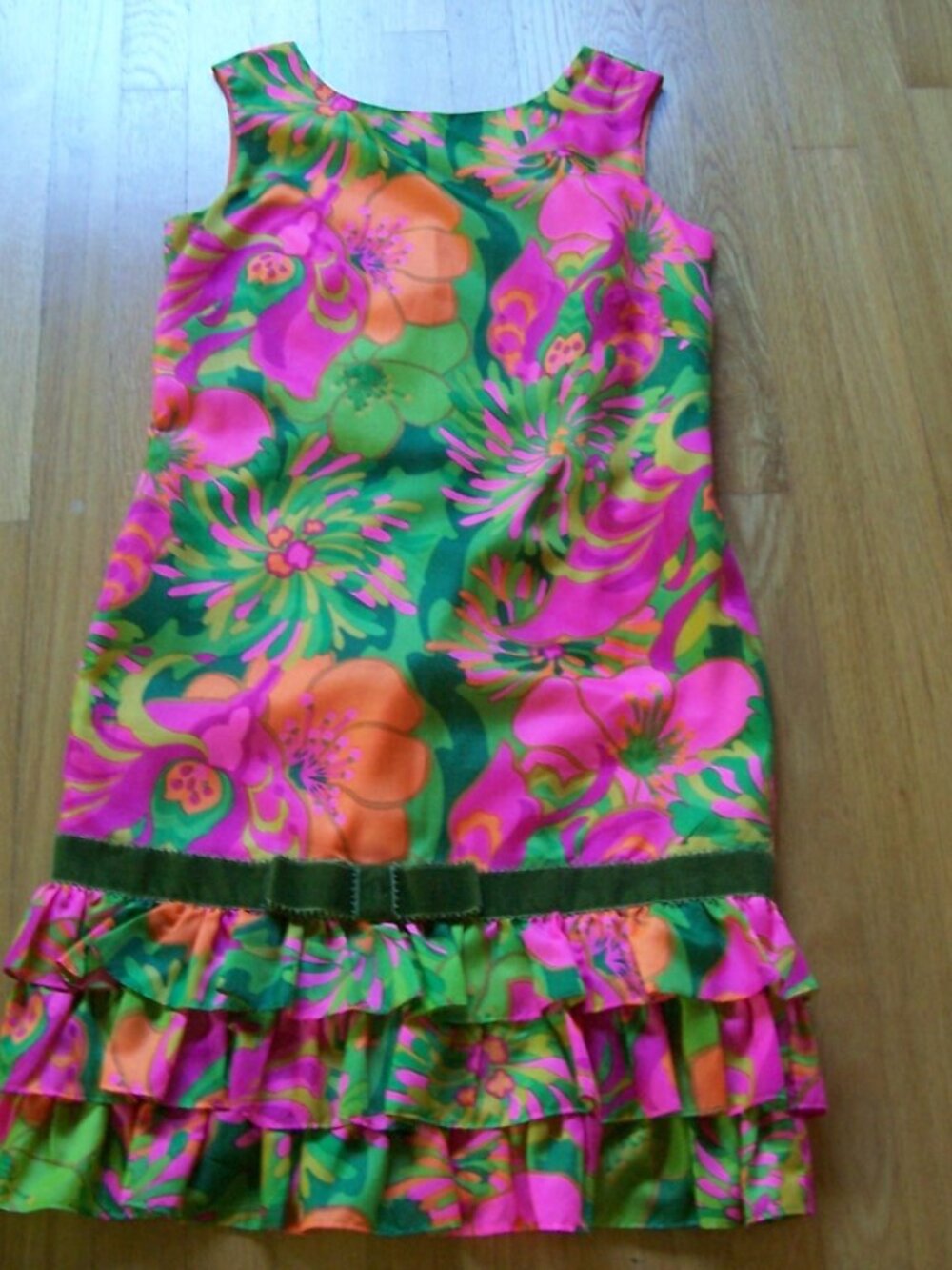 1970's Hawiiian Dress in Excellent Condition Size Small